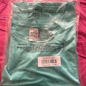 Ashley Stewart Blouse in Mint Green